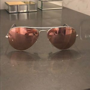 Pink Rayban Aviators